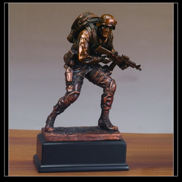 Marine Soldier (5 1/2"x10")